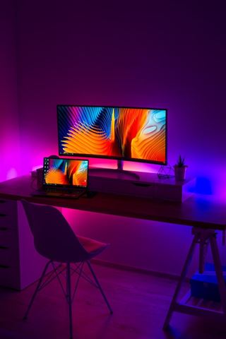 Lys op med led strips