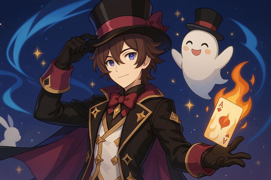 Lyney genshin impact character overview